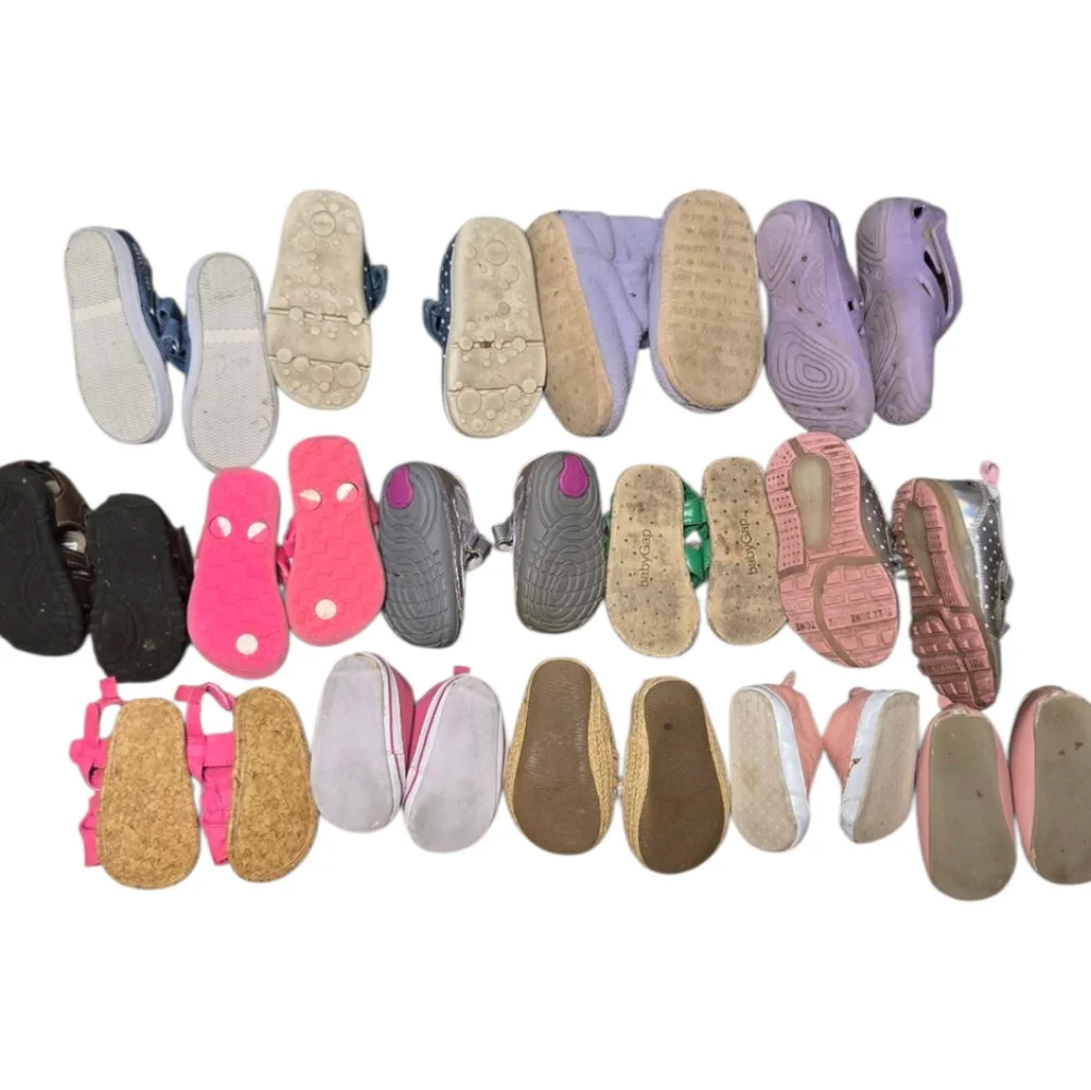 Bundle Of Adorable Baby Walker Shoes - Multi-Color